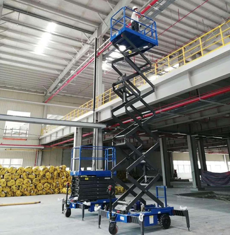 成都助力行走剪叉式高空作业平台