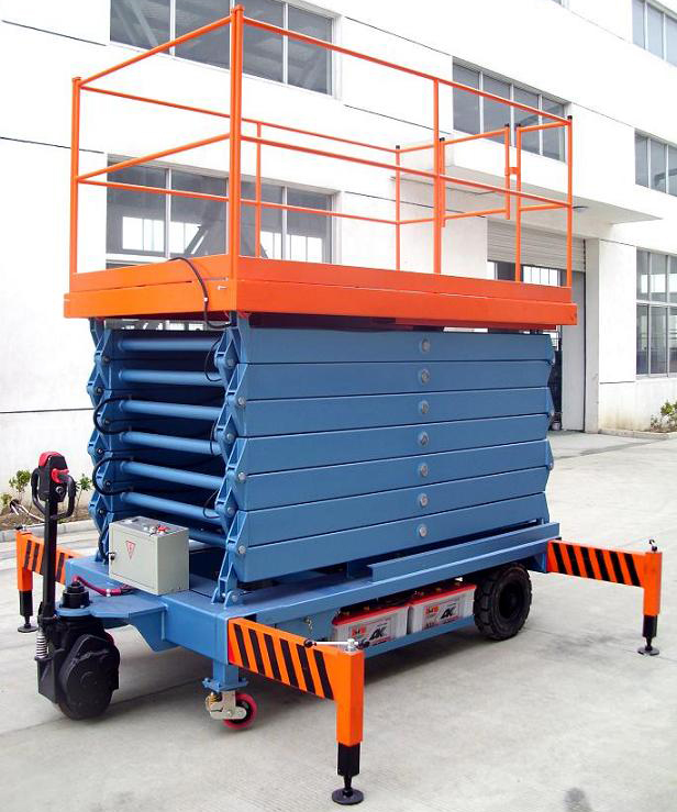 成都助力行走剪叉式高空作业平台